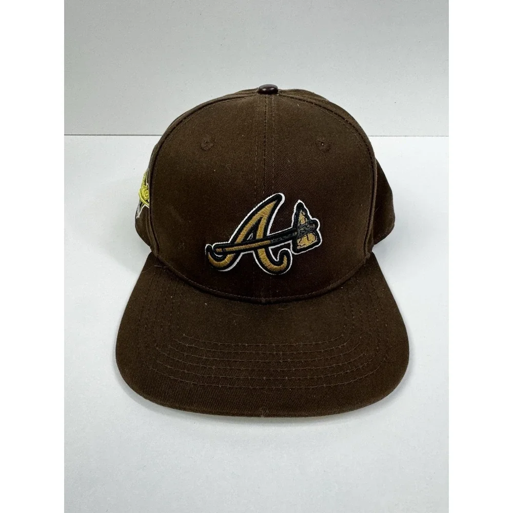 Atlanta Braves Pro Standard MLB Brown Snapback Cap Hat World Series 1995